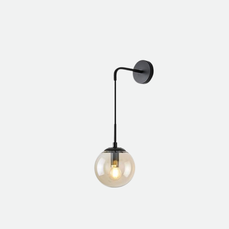 Amélie Hanging Glass Globe Wall Sconce
