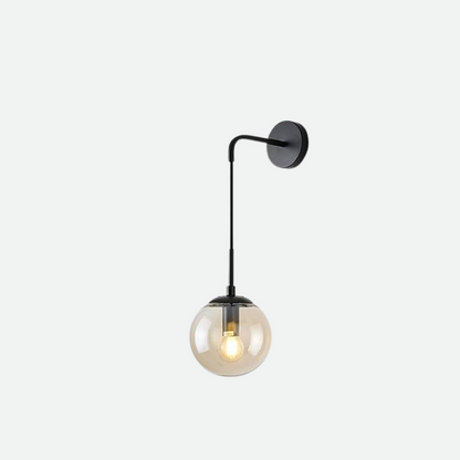 Amélie Hanging Glass Globe Wall Sconce