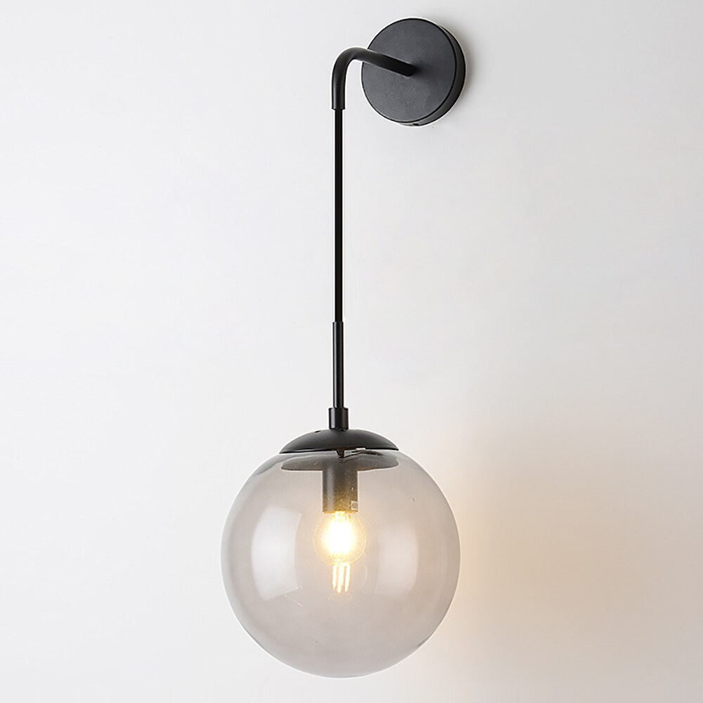 Amélie Hanging Glass Globe Wall Sconce