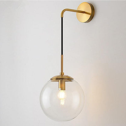Amélie Hanging Glass Globe Wall Sconce