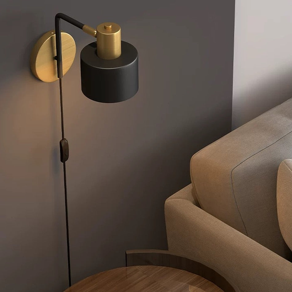Juliette Stewart Brass & Iron Wall Sconce
