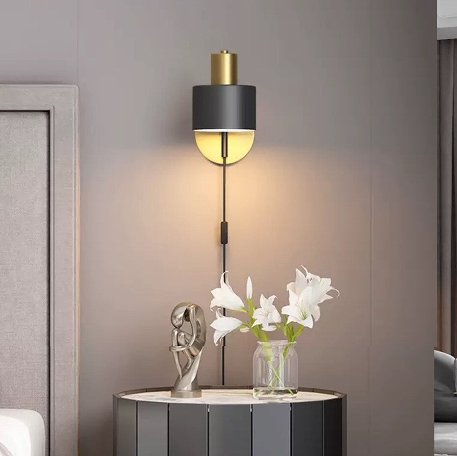 Juliette Stewart Brass & Iron Wall Sconce