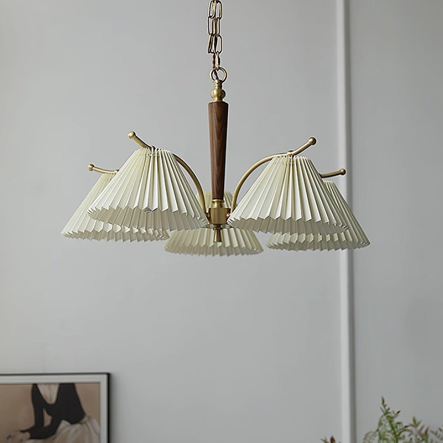 Juliette Pleated Chandelier