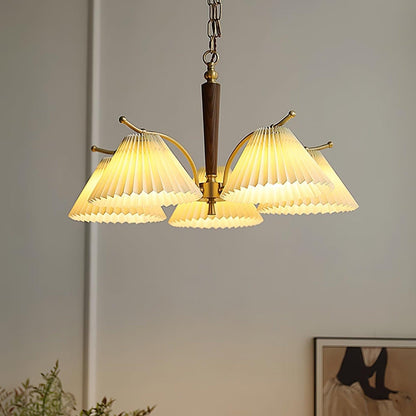 Juliette Pleated Chandelier