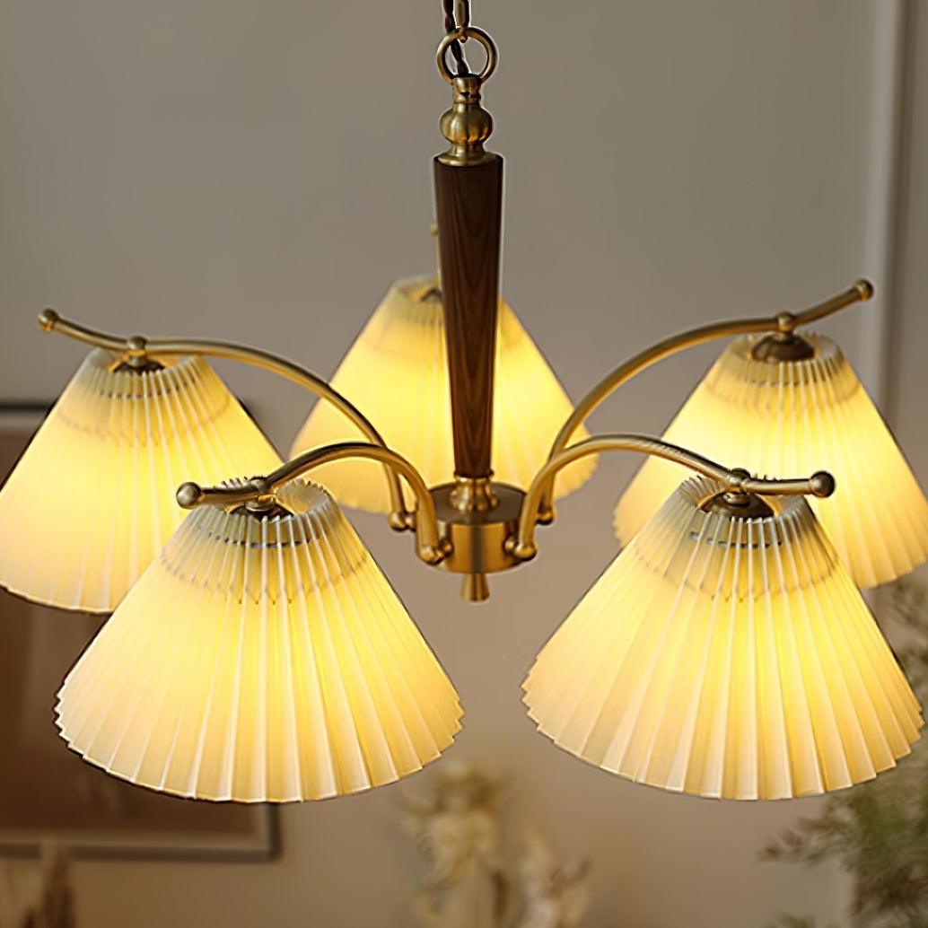 Juliette Pleated Chandelier