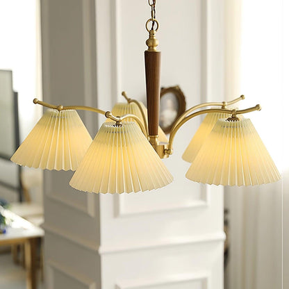 Juliette Pleated Chandelier