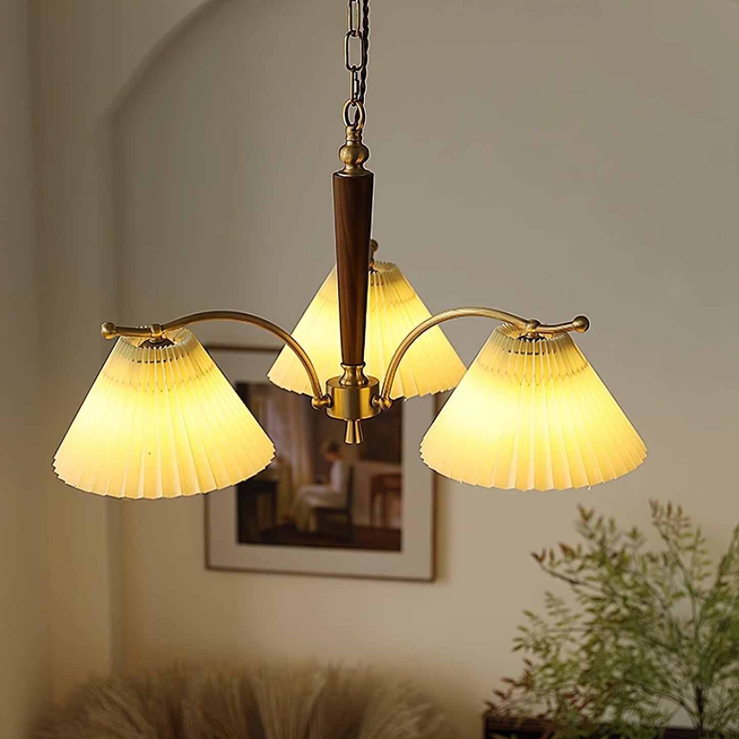 Juliette Pleated Chandelier