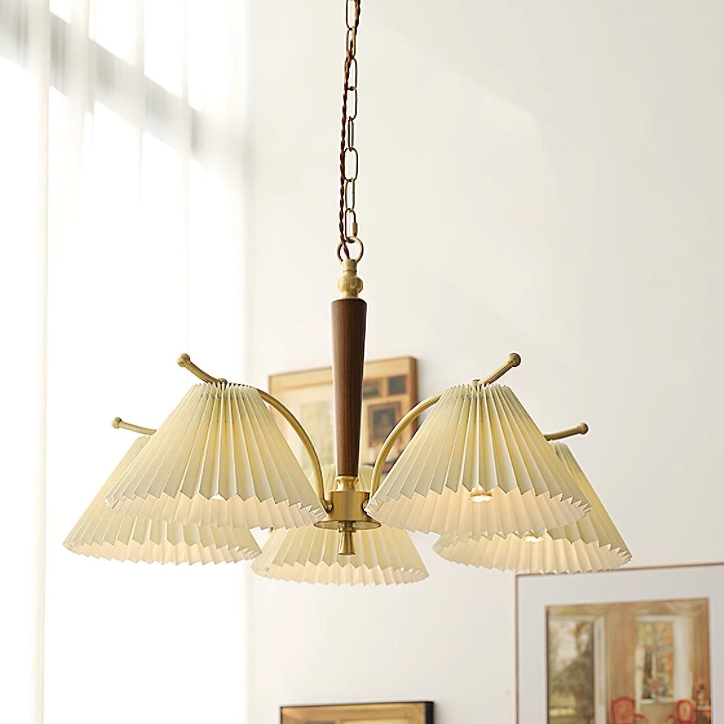 Juliette Pleated Chandelier