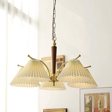 Juliette Pleated Chandelier