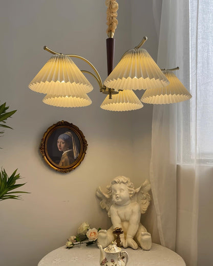 Juliette Pleated Chandelier