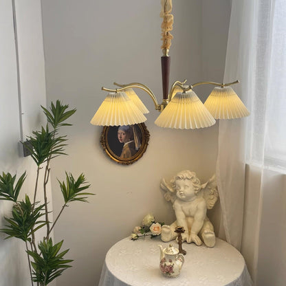Juliette Pleated Chandelier