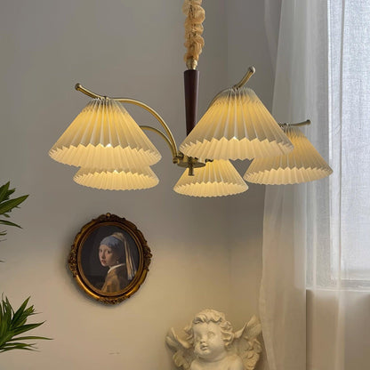 Juliette Pleated Chandelier