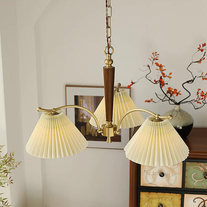 Juliette Pleated Chandelier