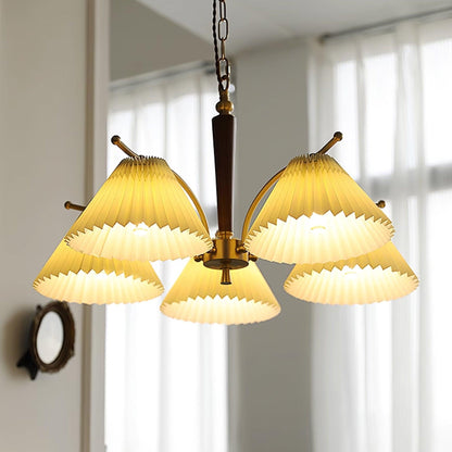 Juliette Pleated Chandelier