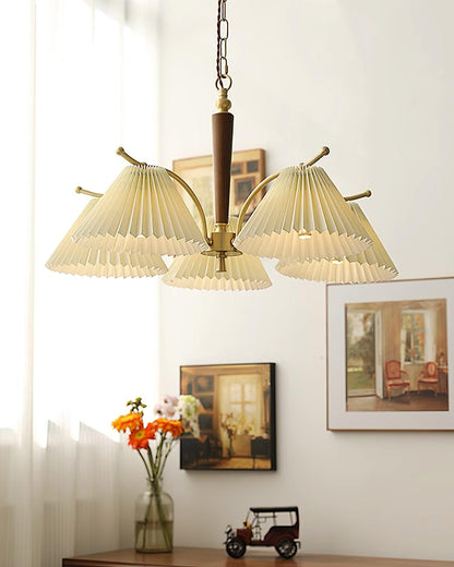 Juliette Pleated Chandelier