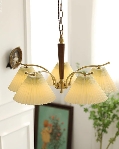 Juliette Pleated Chandelier