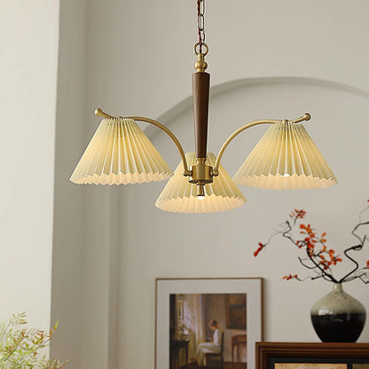 Juliette Pleated Chandelier