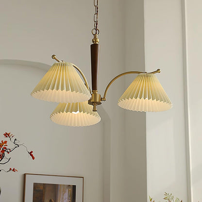 Juliette Pleated Chandelier