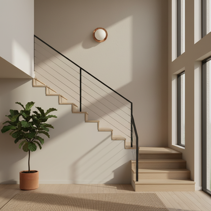 Élina Tablet Wall Lamp with Wood Backplate and LED Glow