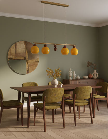 Amélie Tala Glass Chandelier