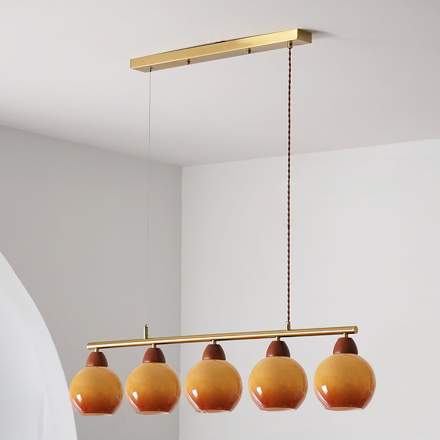 Amélie Tala Glass Chandelier