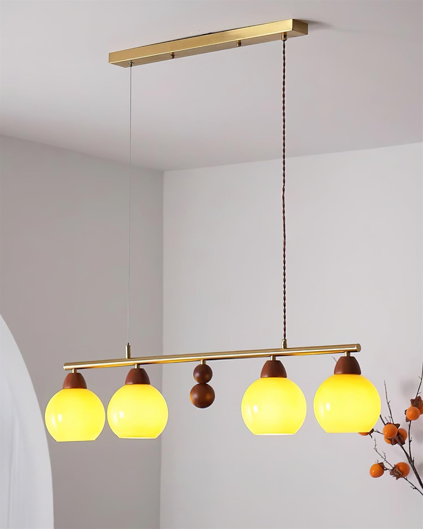 Amélie Tala Glass Chandelier