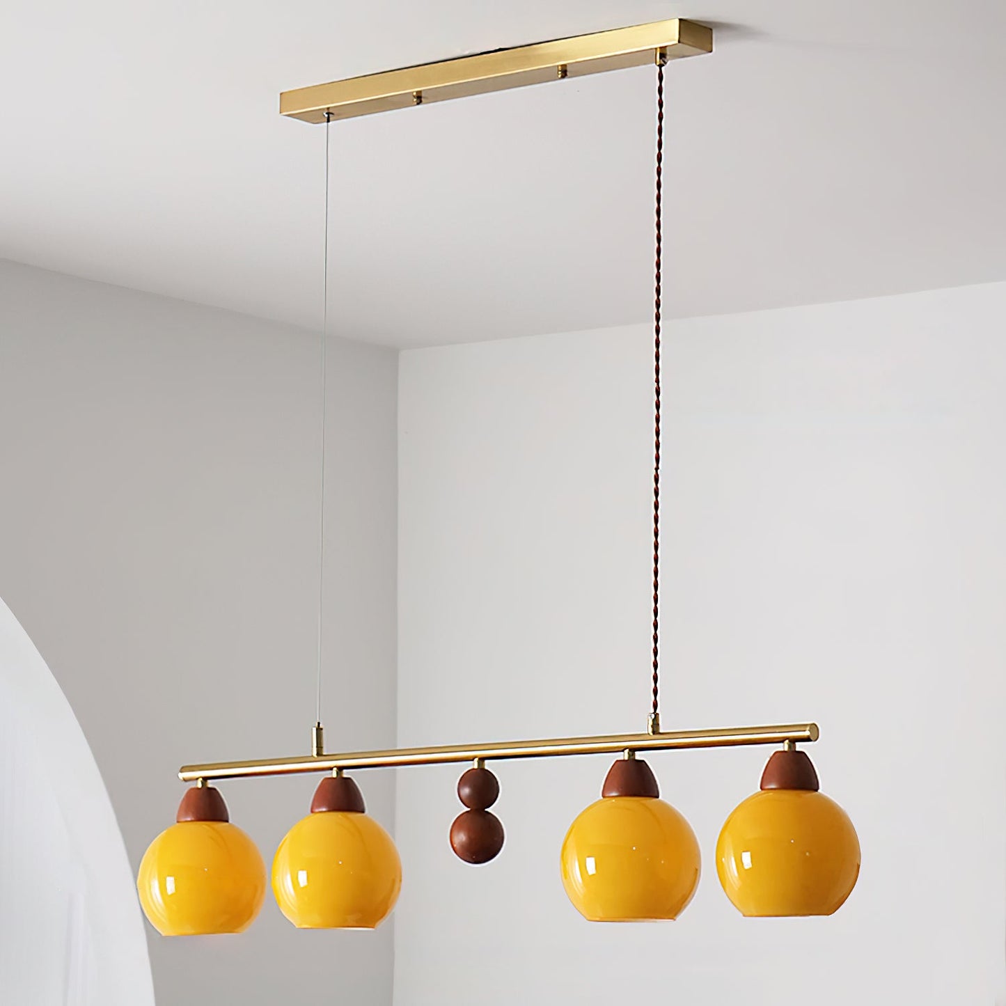 Amélie Tala Glass Chandelier