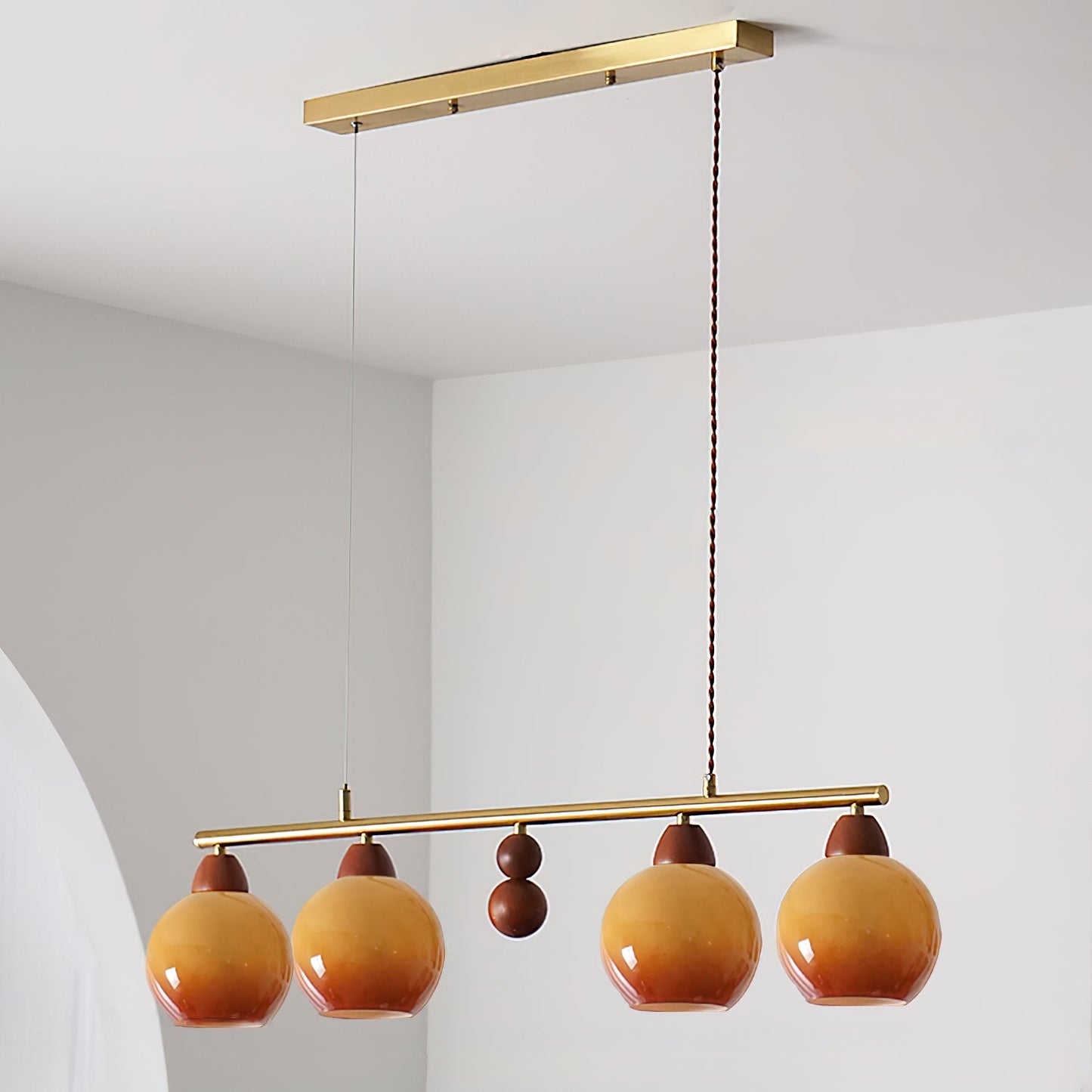 Amélie Tala Glass Chandelier