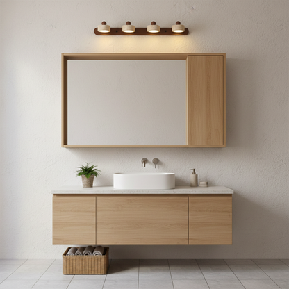 Élodie Tavros Stone Wall Lamp with Adjustable LED Heads