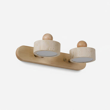 Élodie Tavros Stone Wall Lamp with Adjustable LED Heads