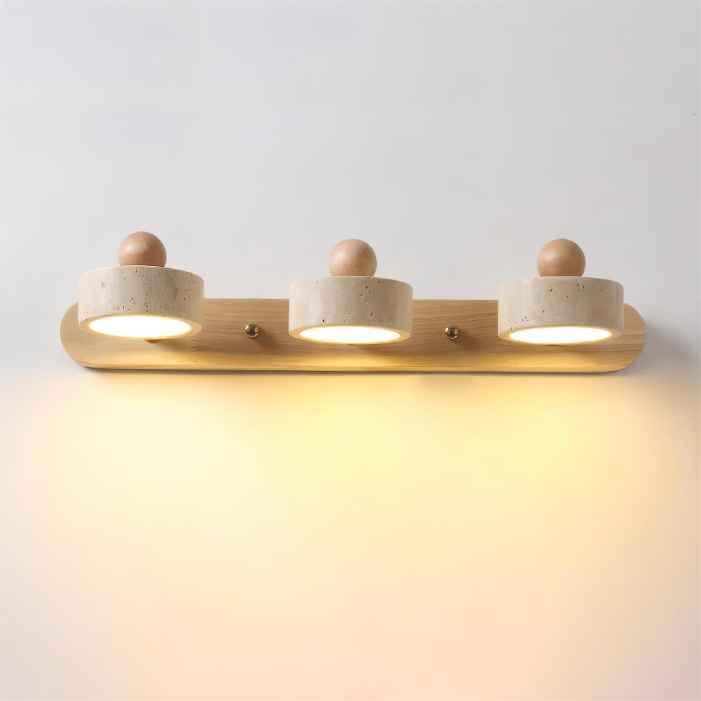Élodie Tavros Stone Wall Lamp with Adjustable LED Heads