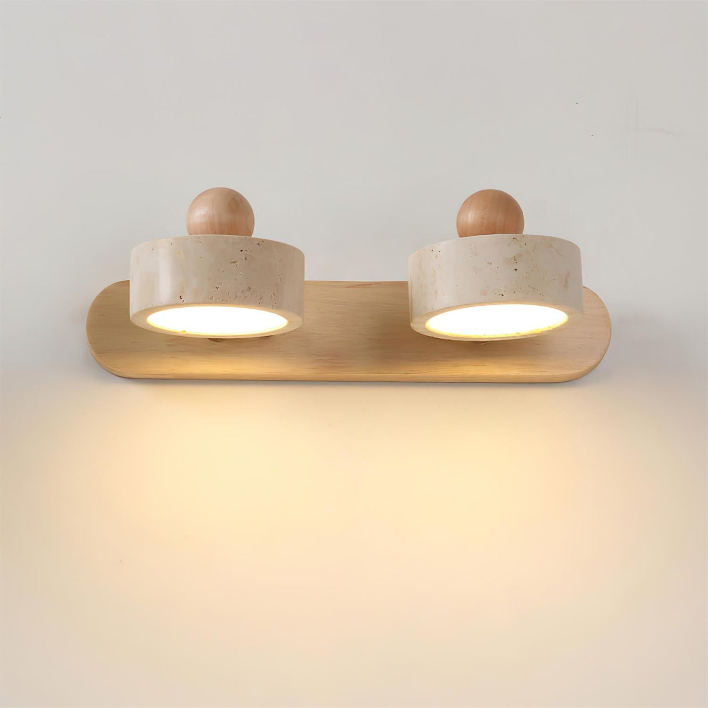 Élodie Tavros Stone Wall Lamp with Adjustable LED Heads