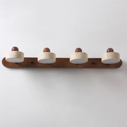 Élodie Tavros Stone Wall Lamp with Adjustable LED Heads