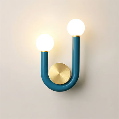 Thalia U Wall Lamp Modern Iron and Acrylic Lighting