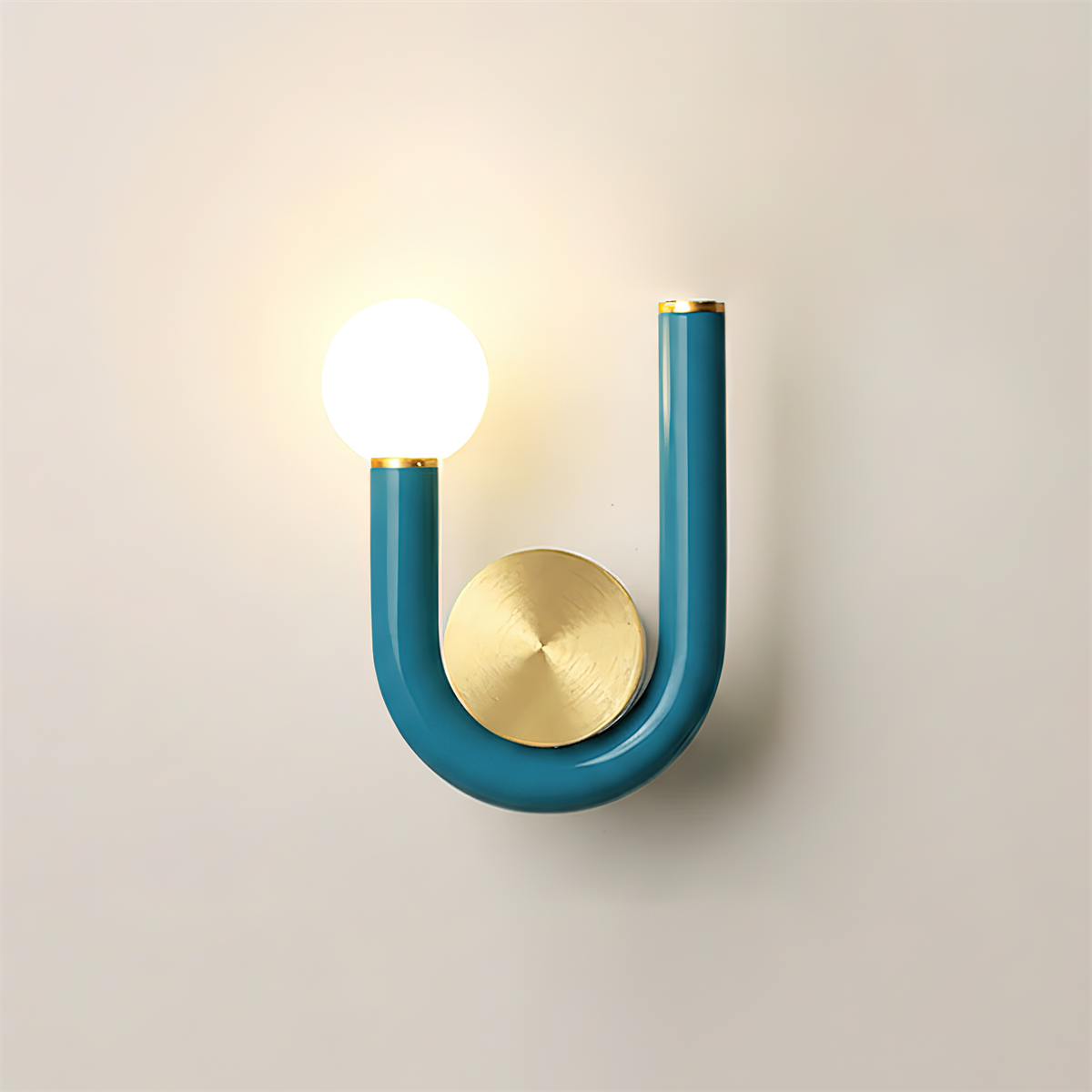 Thalia U Wall Lamp Modern Iron and Acrylic Lighting