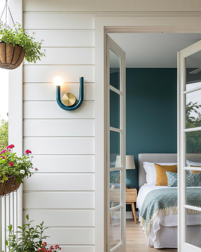 Thalia U Wall Lamp Modern Iron and Acrylic Lighting