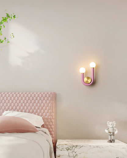 Thalia U Wall Lamp Modern Iron and Acrylic Lighting