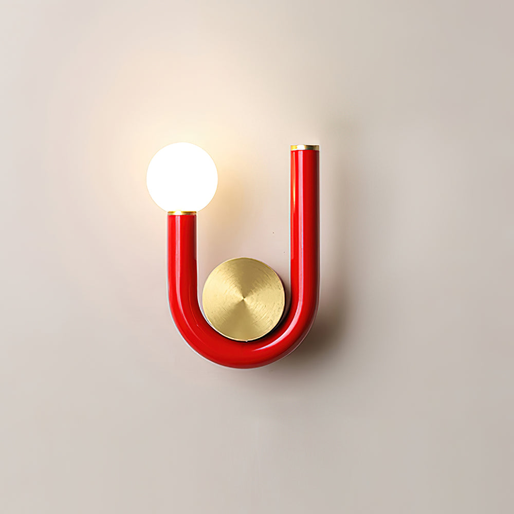 Thalia U Wall Lamp Modern Iron and Acrylic Lighting