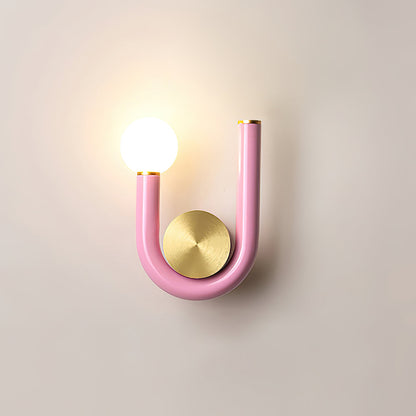 Thalia U Wall Lamp Modern Iron and Acrylic Lighting