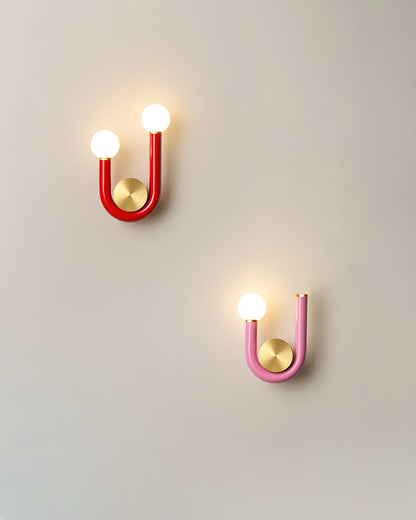 Thalia U Wall Lamp Modern Iron and Acrylic Lighting