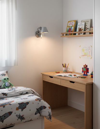 Auriane Adjustable Wall Lamp with Sleek Metal Design