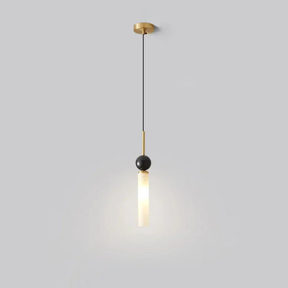 Éloise Tovar Marble Cylinder LED Pendant Chandelier