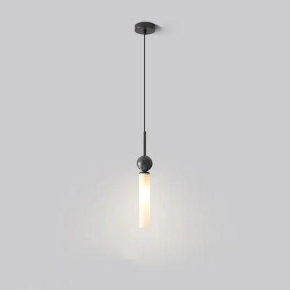 Éloise Tovar Marble Cylinder LED Pendant Chandelier