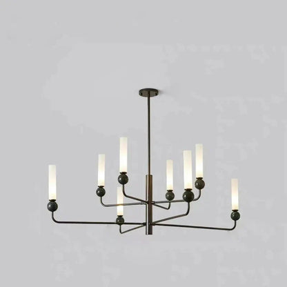 Éloise Tovar Marble Cylinder LED Pendant Chandelier