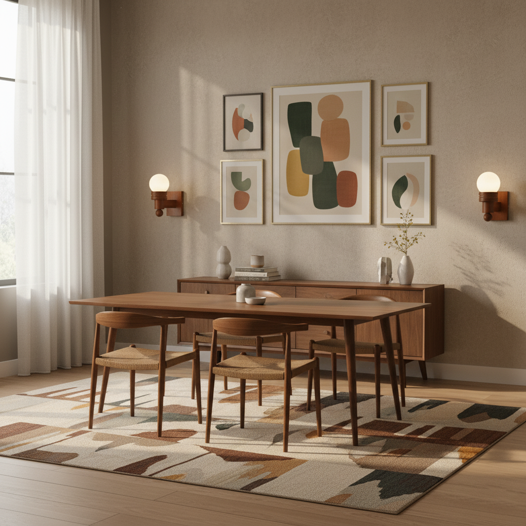 Sabrina Tupelo Wall Lamp Wood and Glass Classic Lighting
