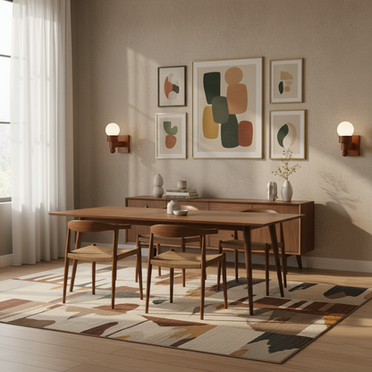 Sabrina Tupelo Wall Lamp Wood and Glass Classic Lighting
