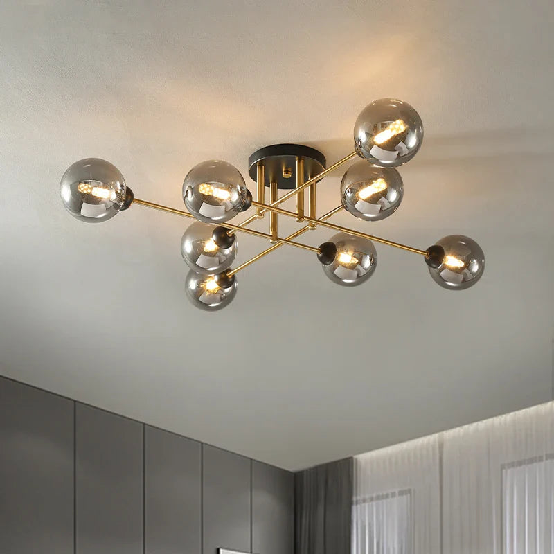 Isabelle Spherical Glass Chandelier