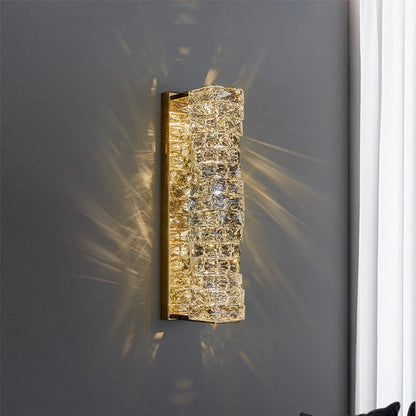 Camille Crystal Cascading Wall Sconce