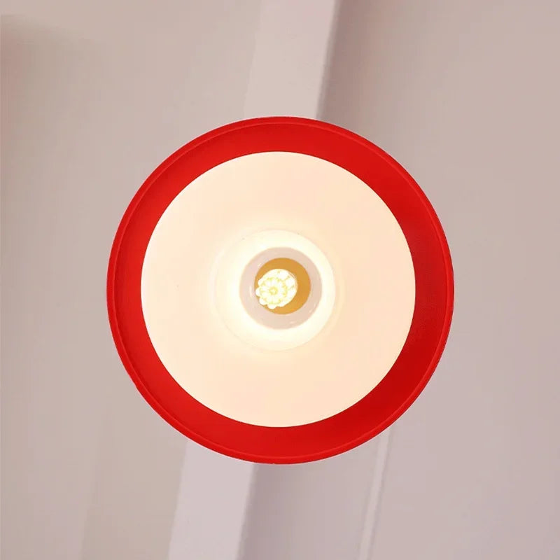 Elise UFO Acrylic Pendant Light Modern Black Red Ceiling Lamp