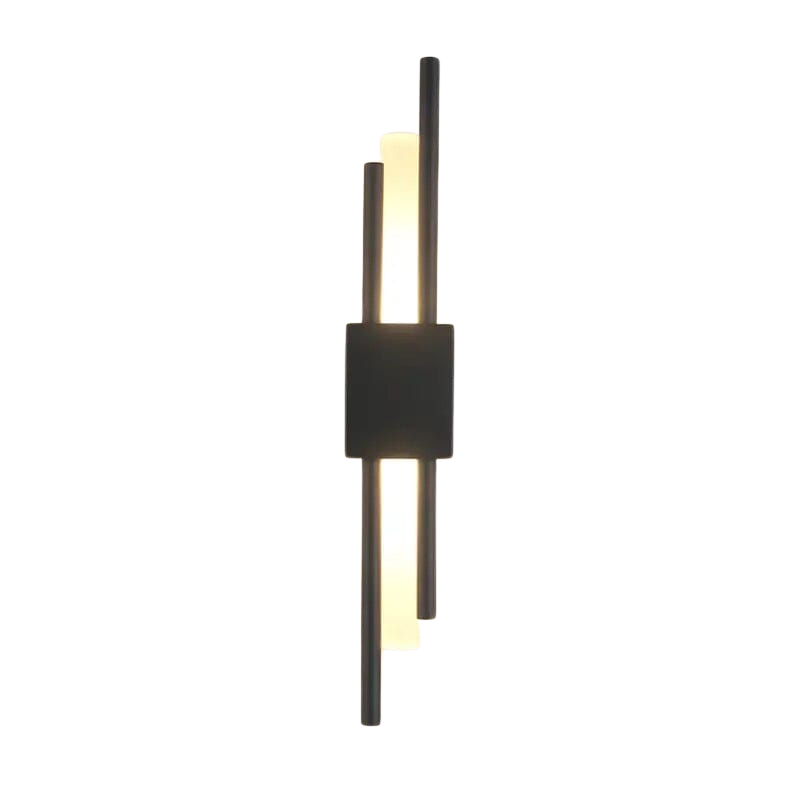 Sophie Noir Dual-Glow Minimalist Sconce